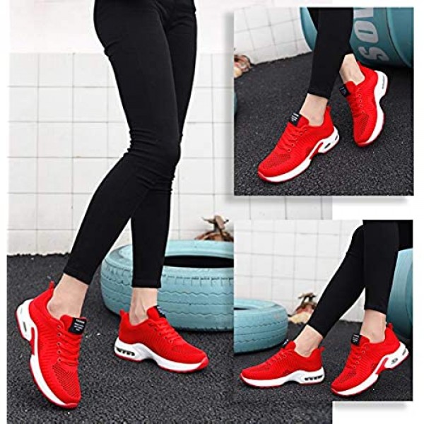 FLARUT Running Shoes Womens Lightweight Fashion Sport Sneakers Casual Walking Athletic Non Slip