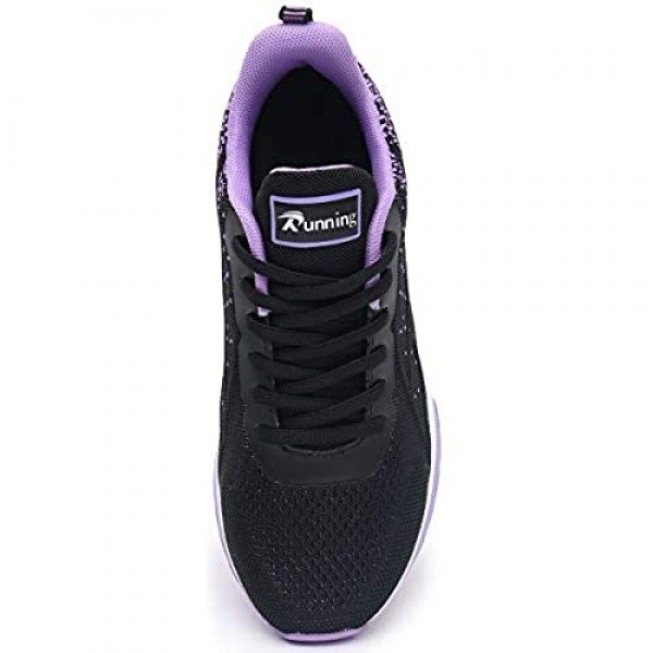 GANNOU Women's Air Athletic Running Shoes Fashion Sport Gym Jogging Tennis Fitness Sneaker US5.5-10