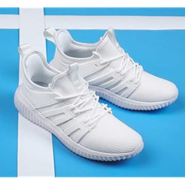 GEMAX Womens Fashion Sneakers - Workout Shoes Tennis Shoes Memory Foam Athletic Running Shoes Lightweight Walking Shoes for Jogging Nursing Fitness Gym Work