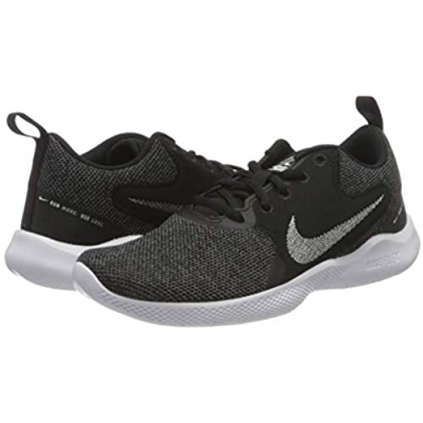 Nike Women's Stroke Running Shoe Black White Dk Smoke Grey Iron Grey 8 us