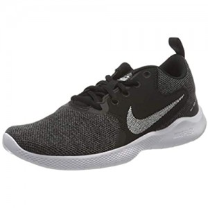 Nike Women's Stroke Running Shoe  Black White Dk Smoke Grey Iron Grey  8 us