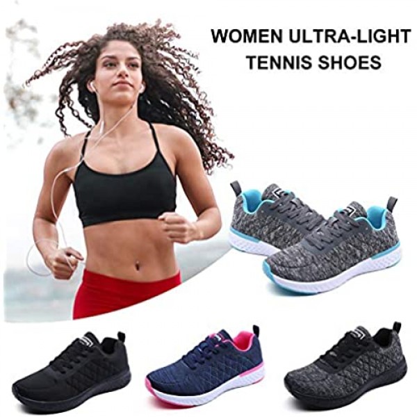 Maichal Walking Shoes for Women Arch Support Lightweight Tennis Shoes