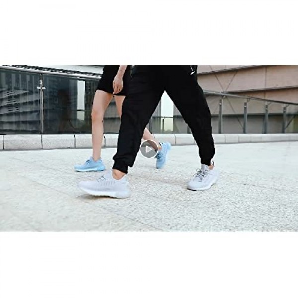SUOKENI Women's Fashion Sneaker Breathable Running Shoes Lightweight Walking Shoes