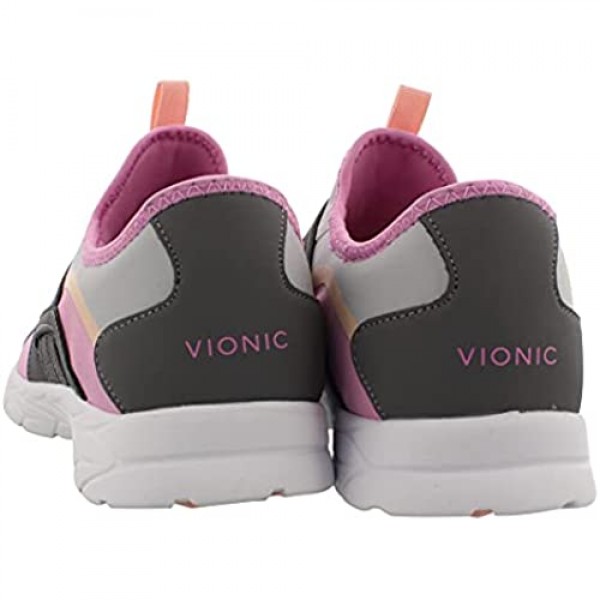 Vionic Women's Brisk Vayda Slip-on Walking Shoes - Ladies Active Sneakers with Concealed Orthotic Arch Support