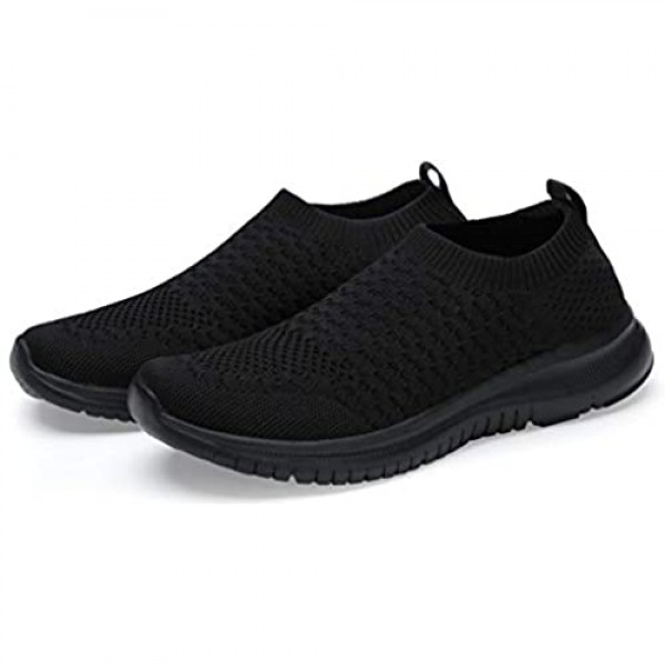YDB Women's Walking Shoes Lightweight Running Sneakers Comfortable Fashion Gym Sport Shoes Breathable Sock Casual Shoes