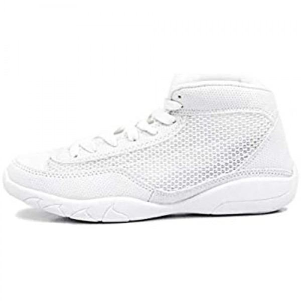 No Limit V-RO White High Top Cheer Shoe Adult Size 8