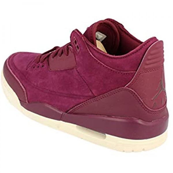 AIR JORDAN Nike 3 Retro SE Womens Trainers AH7859 Sneakers Shoes (UK 4.5 US 7 EU 38 Bordeaux Phantom 600)