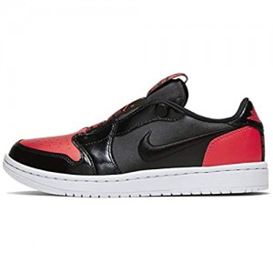 Jordan Women's Shoes Nike Air 1 Low Slip Black Hot Punch DD1503-100