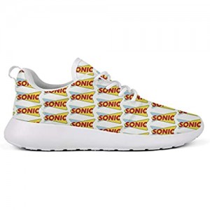Men Canvas Fashion Sonic-Drive-in-America-Menu-Yellow- Running Shoes Basketball Shoes