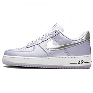 Nike Air Force 1 '07 Women's Shoes Oxygen Purple/Metallic Silver ci9912-500