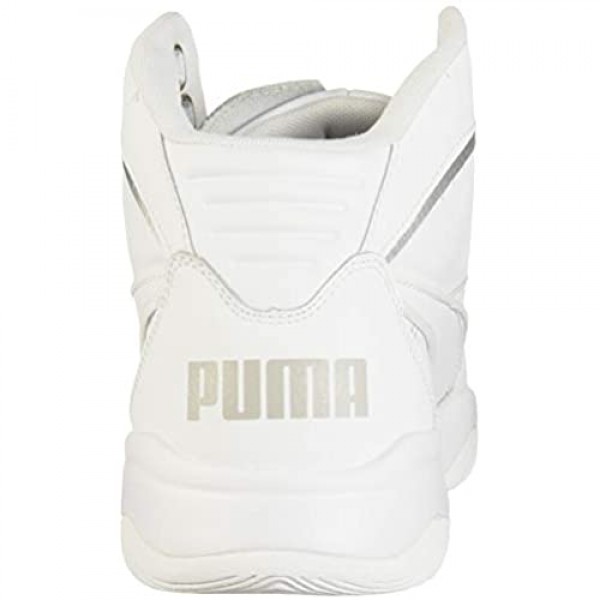 PUMA Womens RB Playoff L Leather High-Top Basketball Shoes