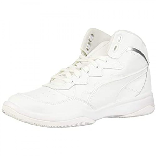 PUMA Womens RB Playoff L Leather High-Top Basketball Shoes