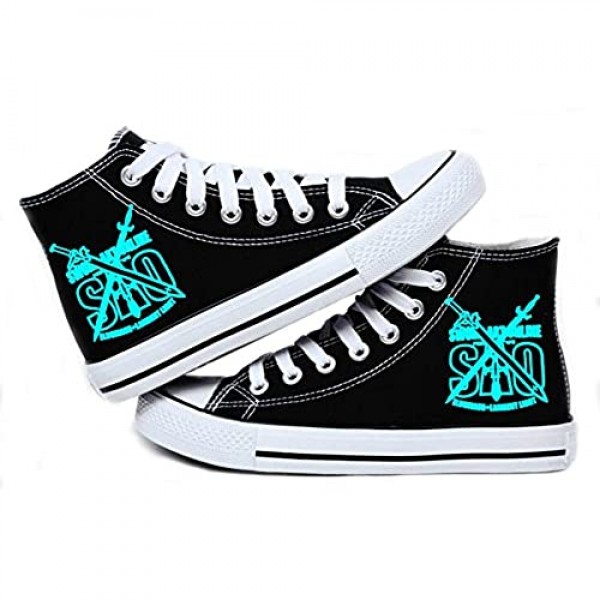 Telacos SAO Sword Art Online Cosplay Shoes Canvas Shoes Sneakers Luminous 1