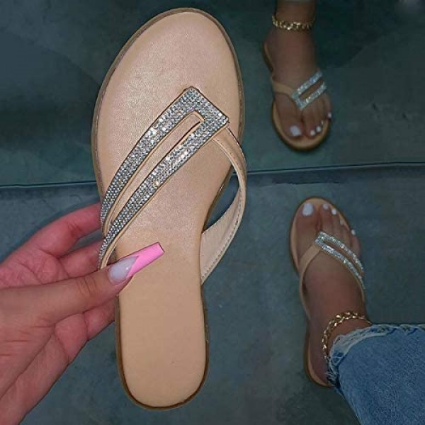 Women's Toe-Post Sandal - Ladies Everyday Sandals with Concealed Orthotic Arch Support