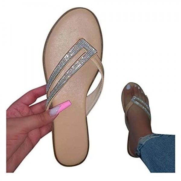 Women's Toe-Post Sandal - Ladies Everyday Sandals with Concealed Orthotic Arch Support