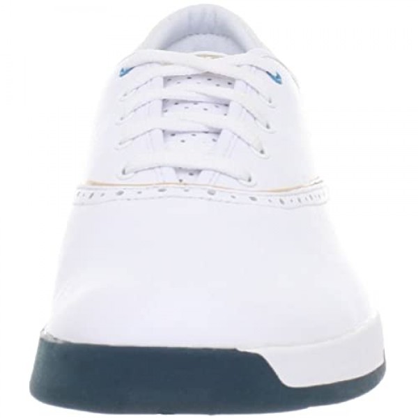 NIKE Golf Women's NIKE Lunar Duet Classic Golf Shoe White/Vachetta Tan 9.5 B(M) US
