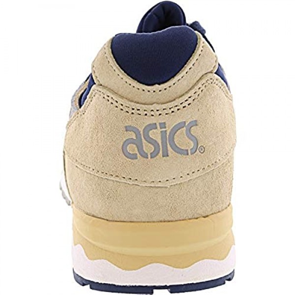 ASICS Tiger Women's Gel-Lyte V Marzipan/Dark Blue Ankle-High Leather Fashion Sneaker