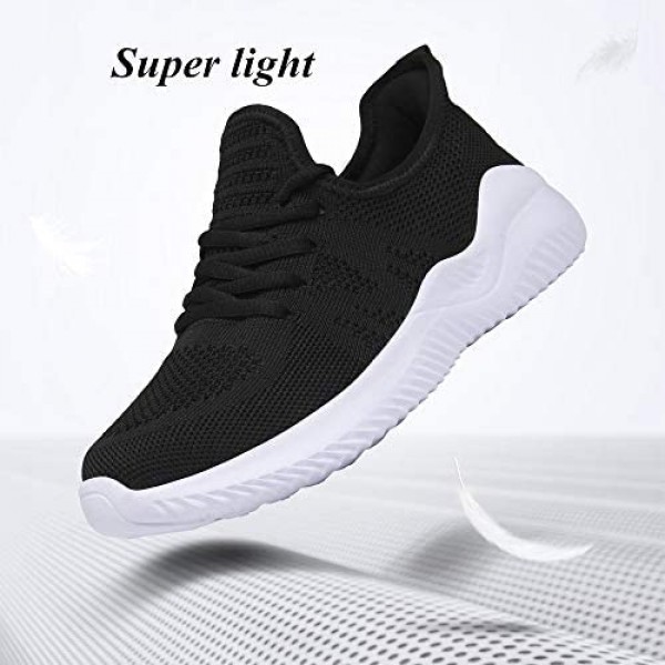 Pamray Tennis Shoes for Women Running Sports Athletic Gym Sneakers