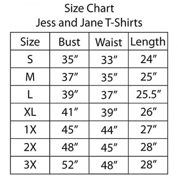Jess & Jane Women's Canali Cotton Tee Shirt Top