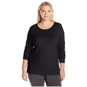 JUST MY SIZE Women's Plus Size Long Sleeve Tee