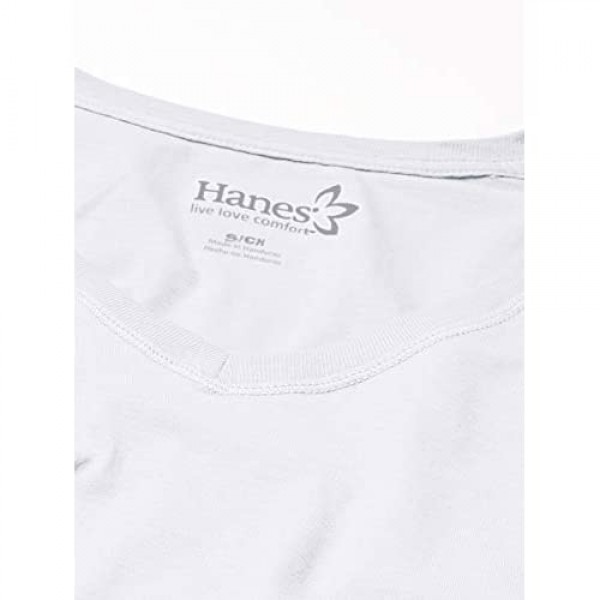 Hanes Women's V-Neck Long Sleeve Tee
