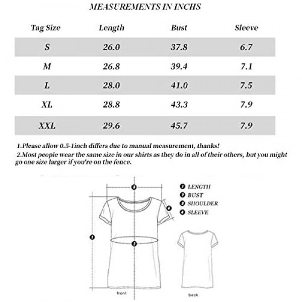 Happy Camper Shirt for Women Funny Cute Graphic Tee Short Sleeve Letter Print Casual Tee Shirts