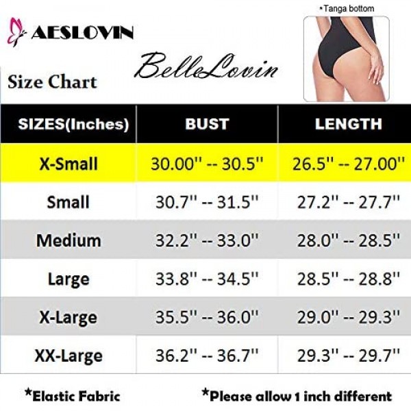 BelleLovin Women's Square Neck Long Sleeve T-shirt Basic Bodysuit Jumpsuits