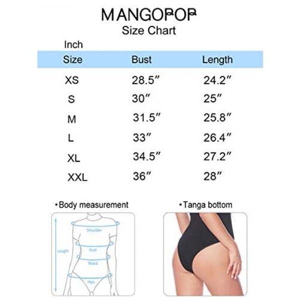 MANGOPOP Women's Camisole Shirts / Strappy Sleeveless Halter Neck Racerback Tank Tops Bodysuit Jumpsuits
