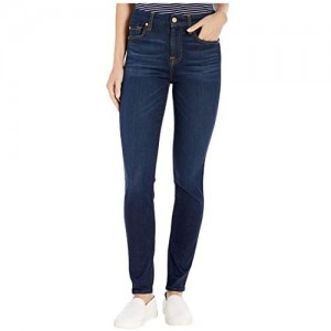 7 For All Mankind Women's High Rise Skinny Fit Ankle Jeans