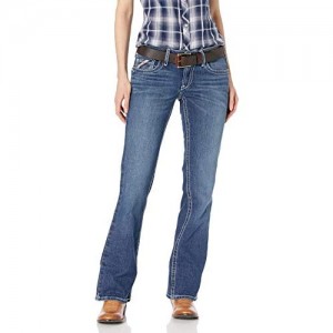 Ariat FR DuraStretch Entwined Boot Cut Jeans - Women’s Comfortable Denim