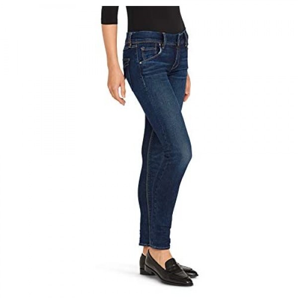 HUDSON Women's Collin Mid Rise Skinny Jean with Back Flap Pockets