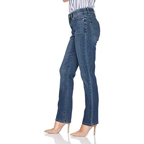LEE Women's Flex Motion Regular Fit Straight Leg Jean