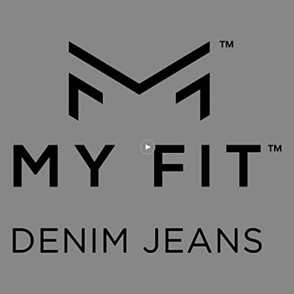 My Fit Jeans- SIZE 14-20 LIGHT WASH: Women's Stretch Denim Jeans with Pockets and the Comfort of Leggings Petite through Plus Size