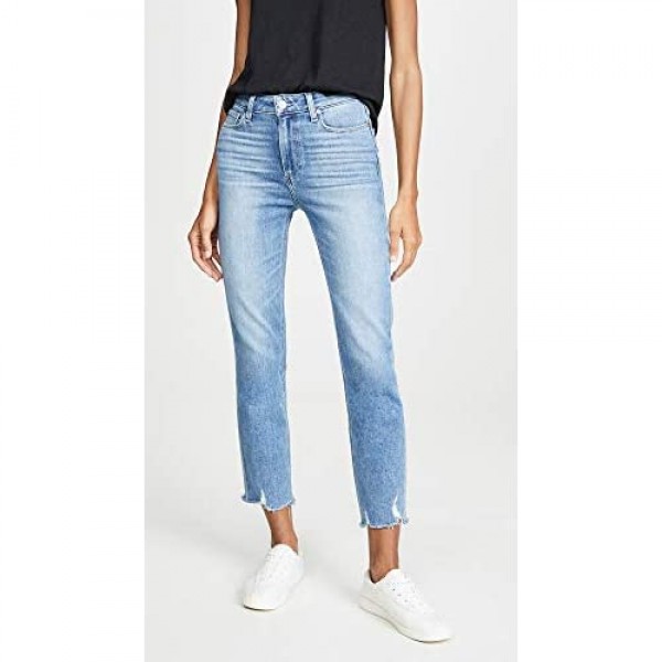 PAIGE Women's Cindy Jeans with Destroyed Hem