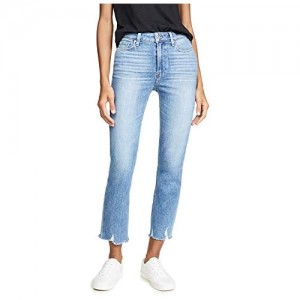 PAIGE Women's Cindy Jeans with Destroyed Hem